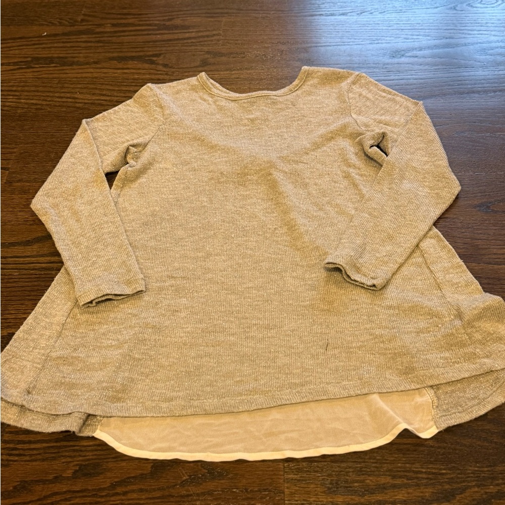 It's Our Time Heather Gray Kids Sweater